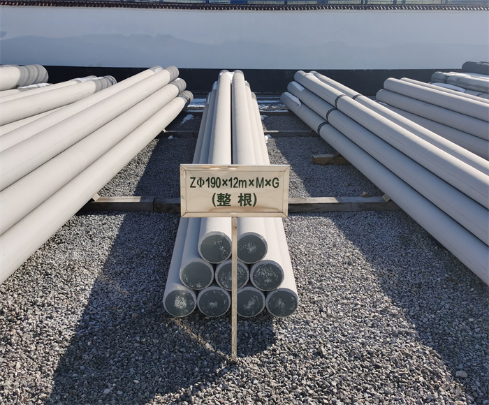渝中190×12米钢筋混凝土水泥电线杆
